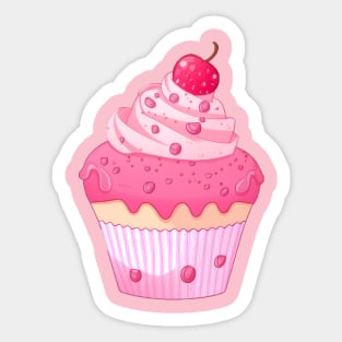 Cupcake Sticker